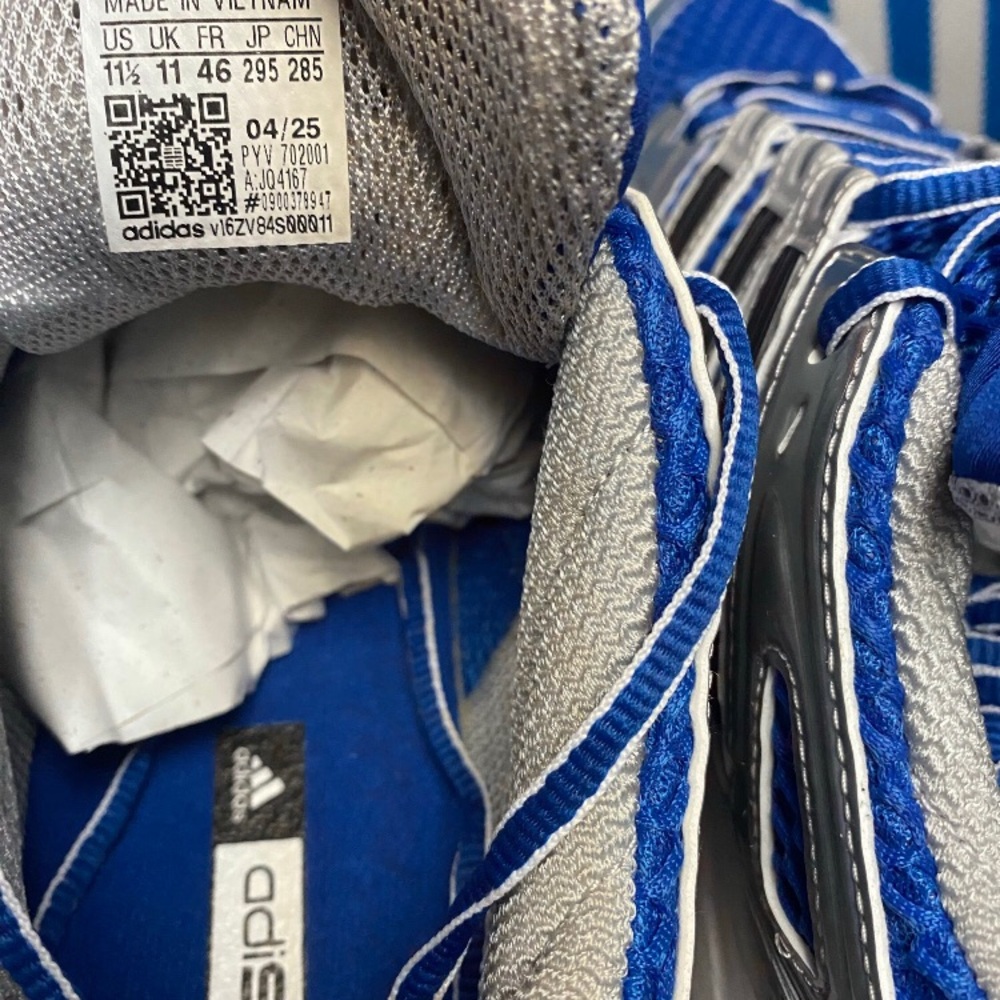 Adidas Adistar Control 5 Running Shoes Royal Blue/Silver - Picture 5 of 7